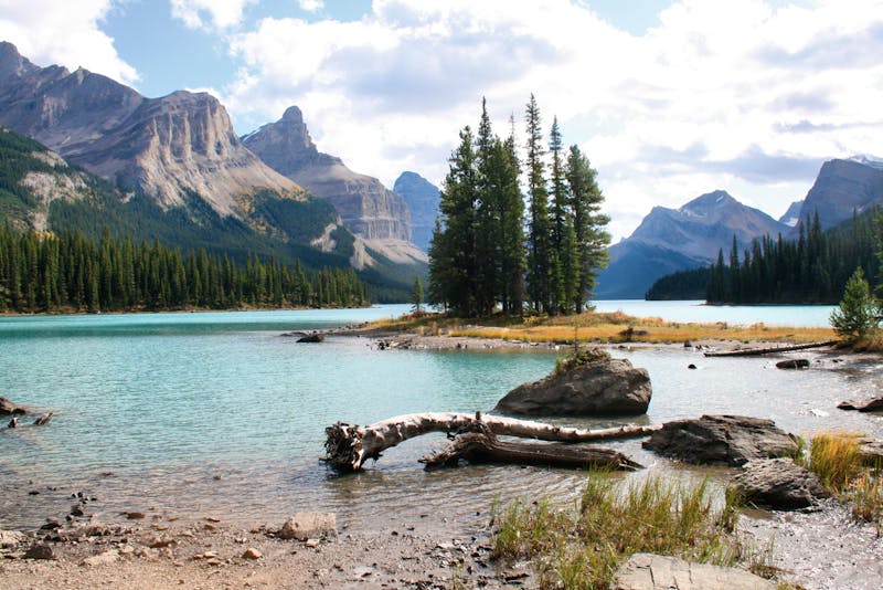 Spirit Island im Maligne-See - ©Eberhardt TRAVEL