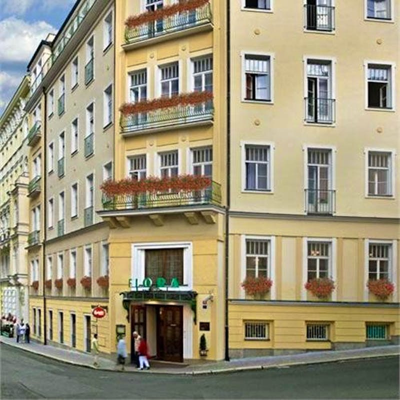 Marienbad Hotel Flora - Aussenansicht – ©Hotel Flora Marienbad