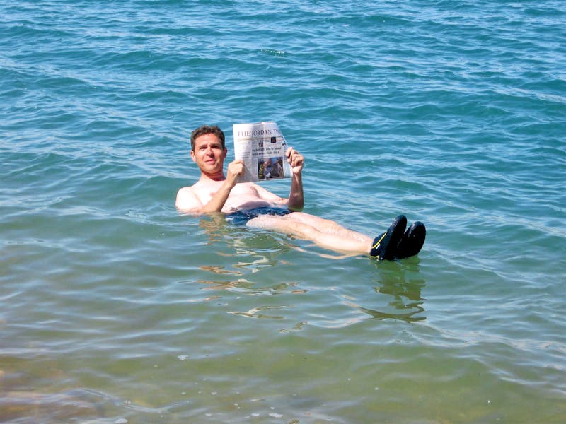 Baden im Toten Meer - ©Eberhardt TRAVEL