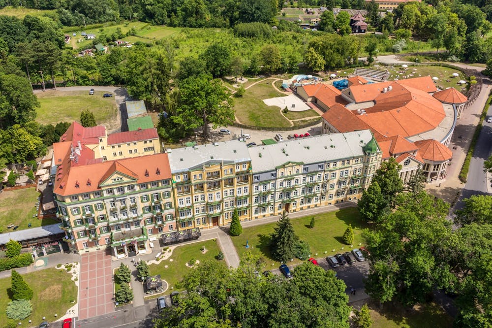 Kurhotel Pawlik - Luftbild &ndash; &copy; Bad Franzensbad AG