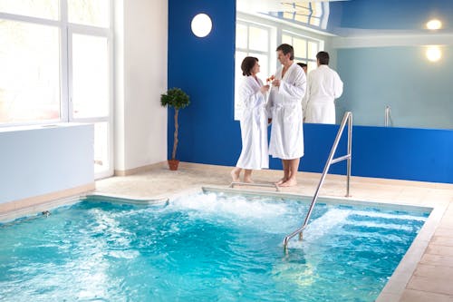 Spa & Wellness Hotel Reza - Innenpool &ndash; &copy; SPA und Wellness Hotel Reza Franzensbad