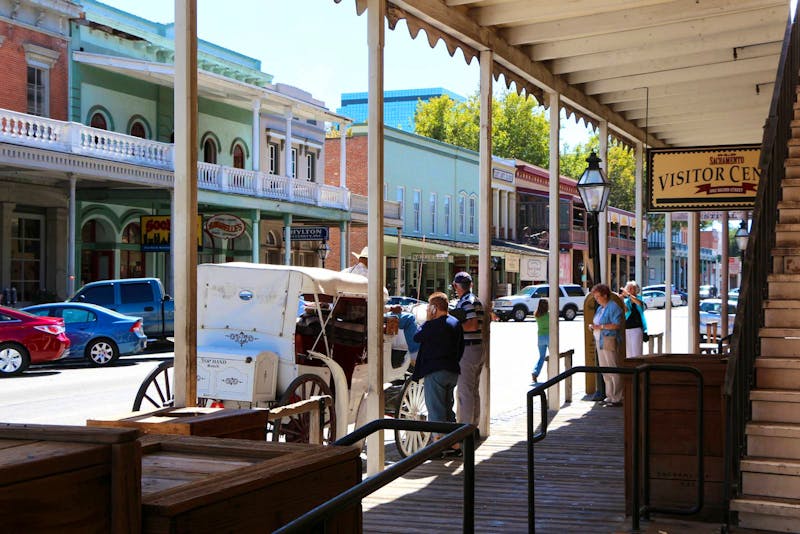 Altstadt von Sacramento - Westernstadt - ©Kristin Weigel