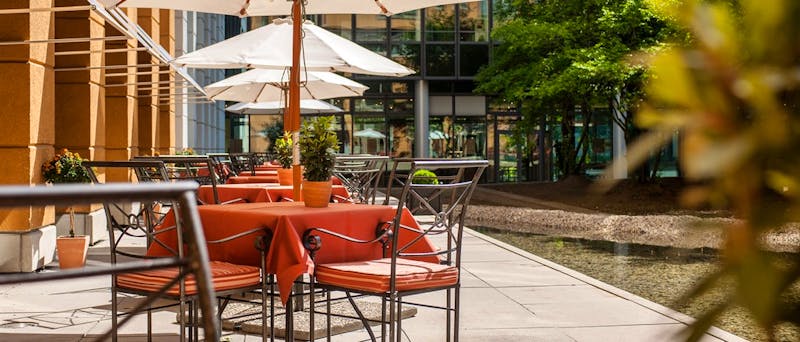 Gartenterrasse – ©Hotel Elbflorenz