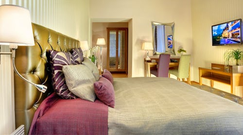 Zimmerbeispiel des Grandhotels Praha in Tatranska Lomnica – © Grandhotel Praha