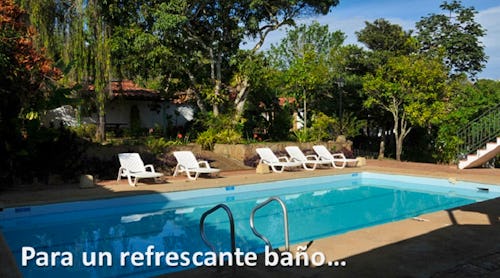 Poolanlage – © Hostal Mision Santa Barbara