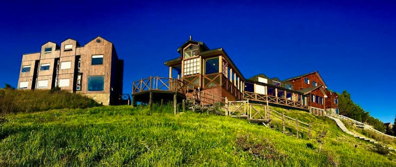 Außenansicht Weskar Lodge - ©Weskar Patagonian Lodge