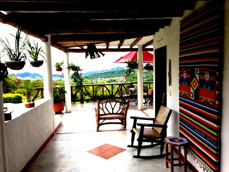 Terrasse - ©Hotel Akawankalodge