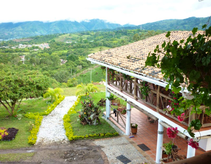 Blick  auf den Ort - ©Hotel Akawankalodge