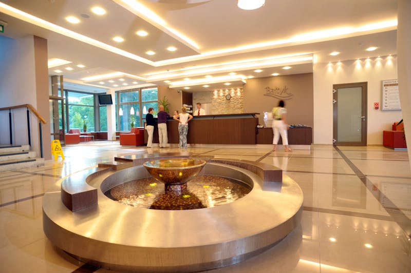 Rezeptionsbereich im Hotel Baltyk – ©IdeaSpa