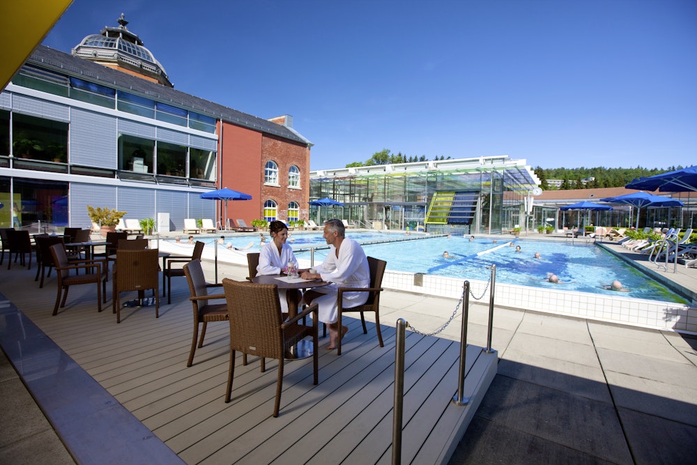 Bad Elster - Hotel König Albert - Bade- und Saunalandschaft Bad Elster – © HSK Bad Elster