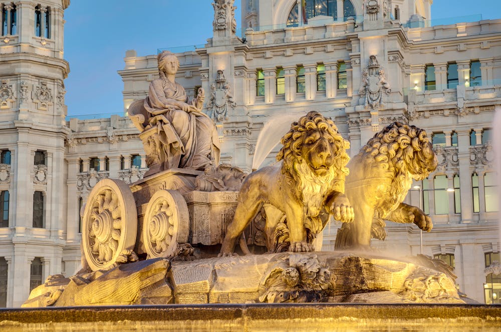 Cibeles Fountain in Madrid &ndash; &copy; Anibal Trejo - Adobe Stock