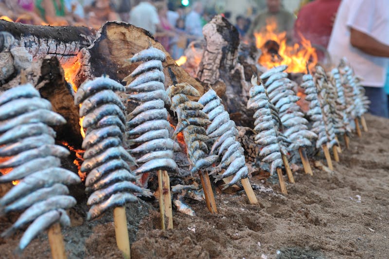 Espetos de Sardinas - ©Area de Turismo Ayto. Malaga