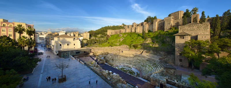Alcazaba und römische Theater - ©Area de Turismo Ayto. Malaga