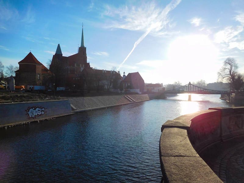 Blick zur Dominsel in Breslau - ©Eberhardt TRAVEL