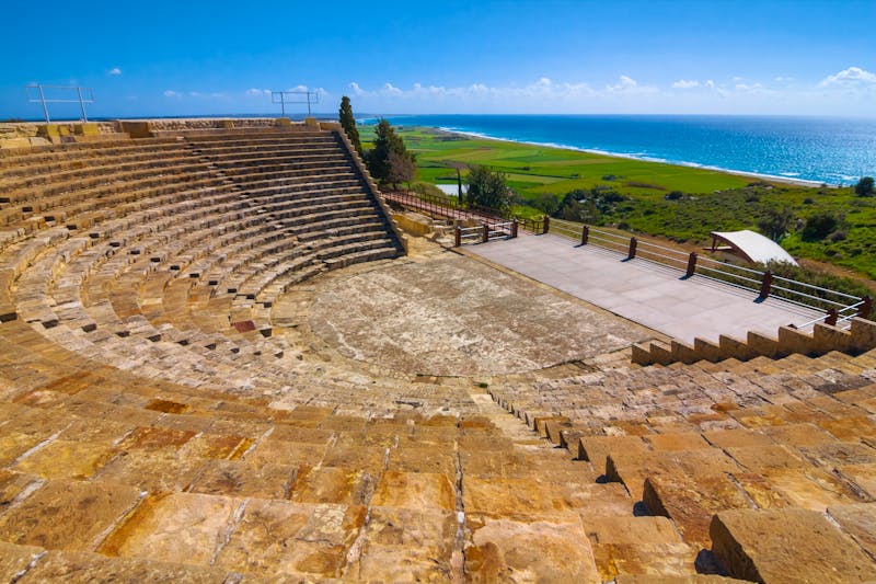 Amphitheater in Kourion - ©Yuriy Kulik - Fotolia