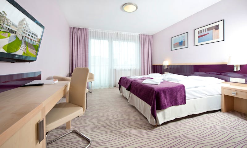 Zimmerbeispiel Doppelzimmer Interferie Medical – ©IdeaSpa