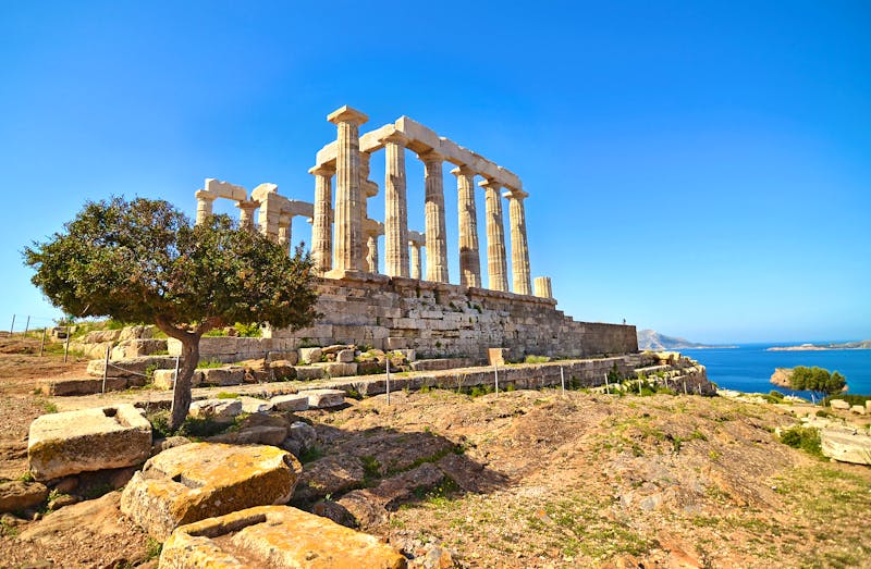 Poseidon Tempel am Kap Sounion in der Nähe von Athen - ©photo_stella (Adobe Stock)