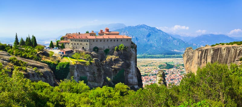 Meteora Kloster in der Nähe von Kalambaka - ©Nikolai Sorokin (Adobe Stock)