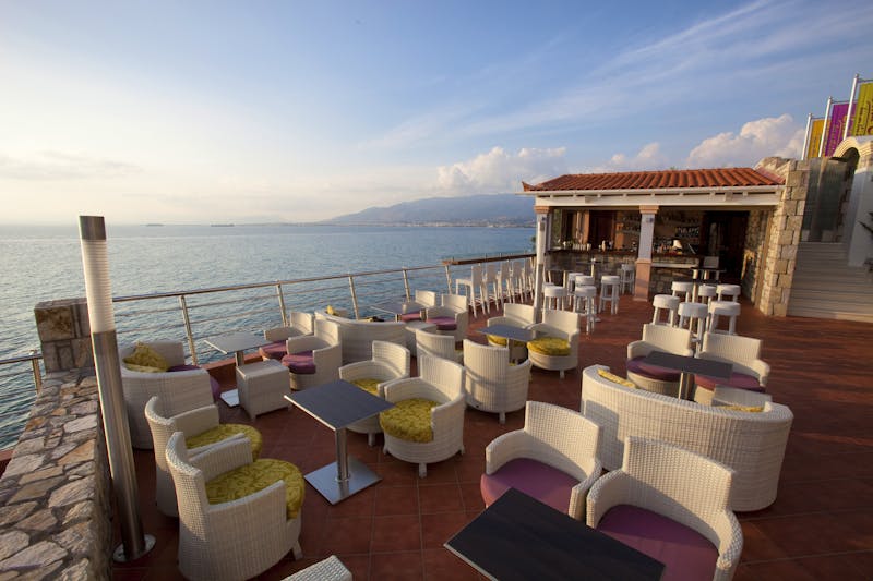 Terasse Hotel Akti Taygetos - ©Hotel Akti Taygetos