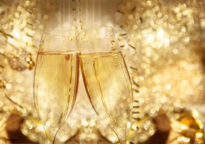Silvester Sekt - ©purplequeue - AdobeStock
