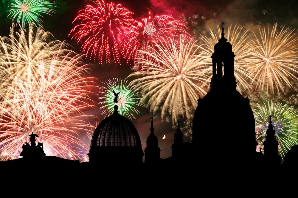 Dresdner Silvester &ndash; &copy; farbkombinat - Fotolia