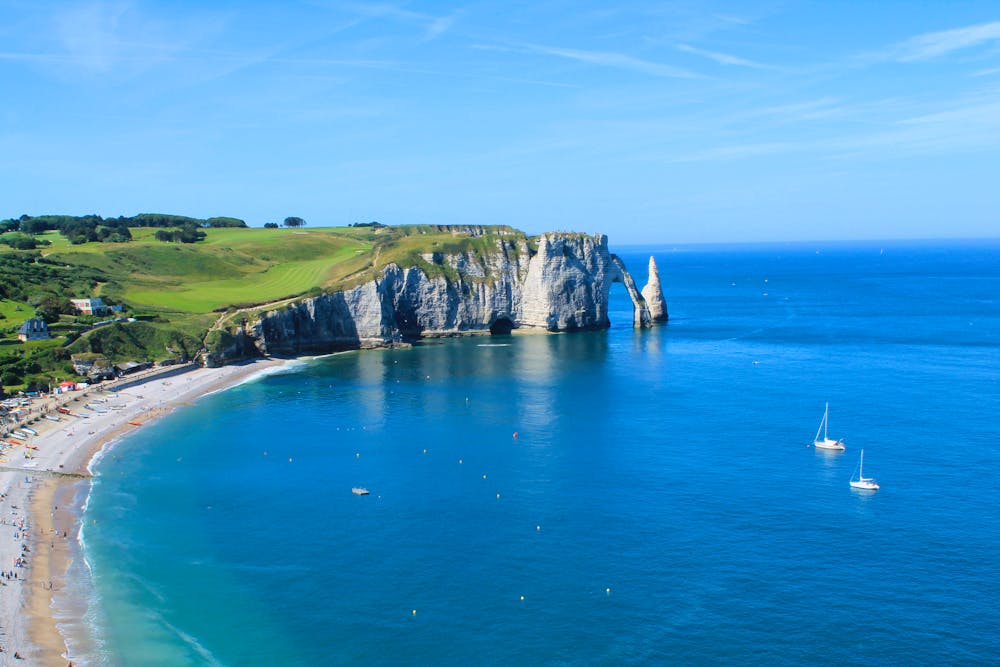 Kreidefelsen in Étretat &ndash; &copy; Marine26 - Fotolia