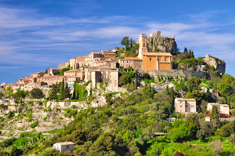Mittelalterliches Bergdorf über Monaco - ©travelpeter - Fotolia