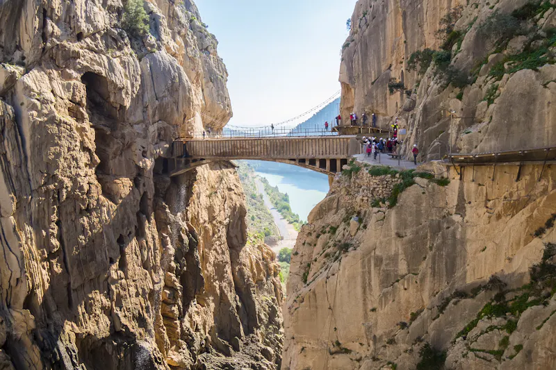 Wanderweg Caminito del Rey in Andalusien - &copy;max8xam - Adobe Stock