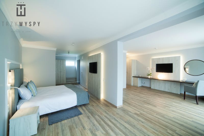 Hotel Drei Inseln (Trzy Wyspy) in Swinemünde - Zimmerbeispiel Appartement – ©Idea Spa