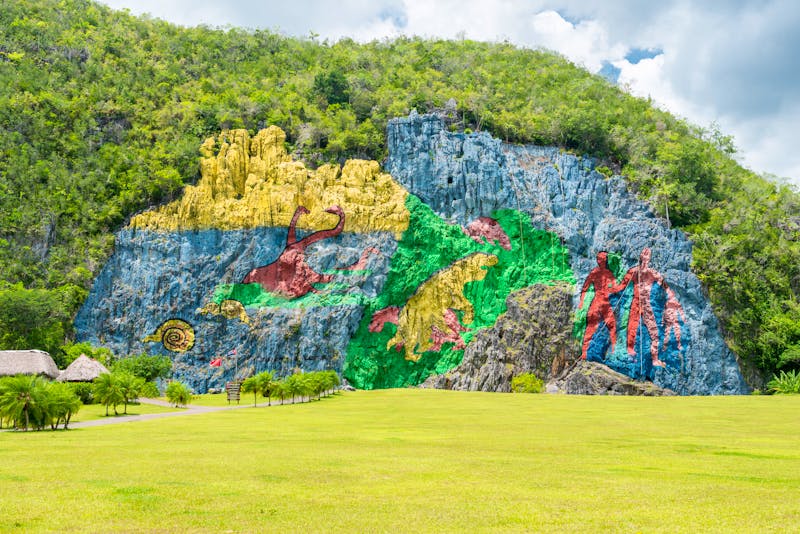 Felszeichnung im Vinales-Tal - ©Karel Miragaya - Adobe Stock