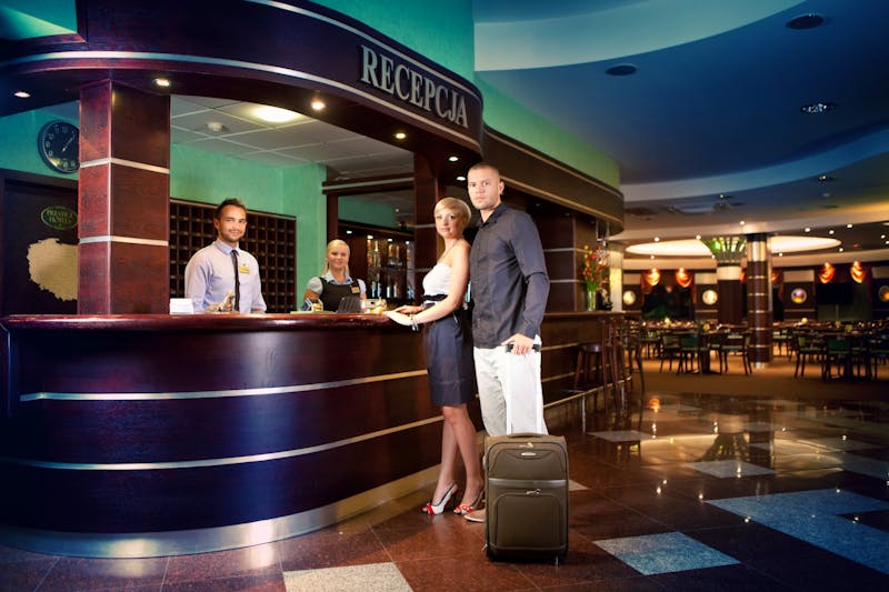 Rezeption Hotel Unitral – ©Hotel Unitral