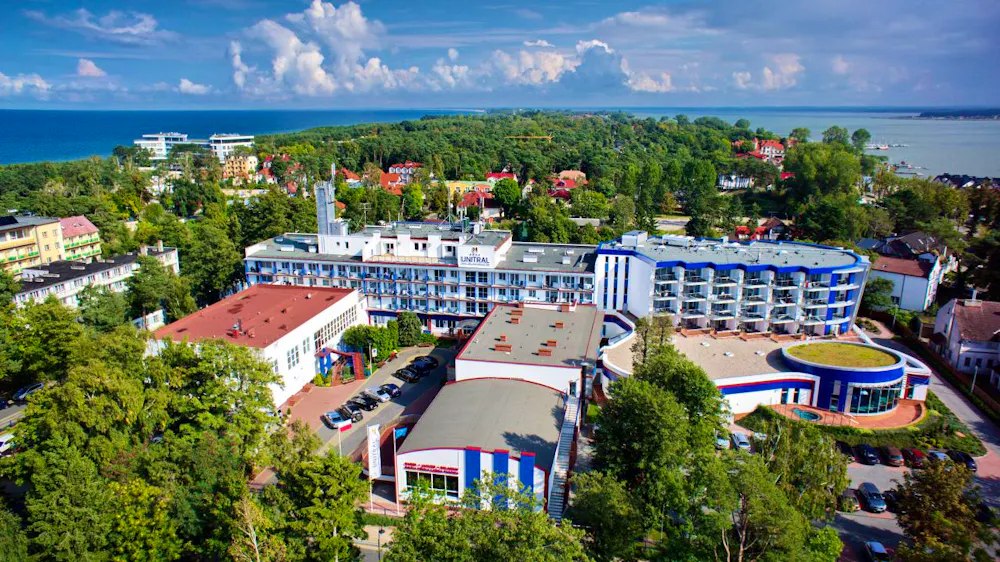 Luftaufnahme Hotel Unitral &ndash; &copy; Hotel Unitral