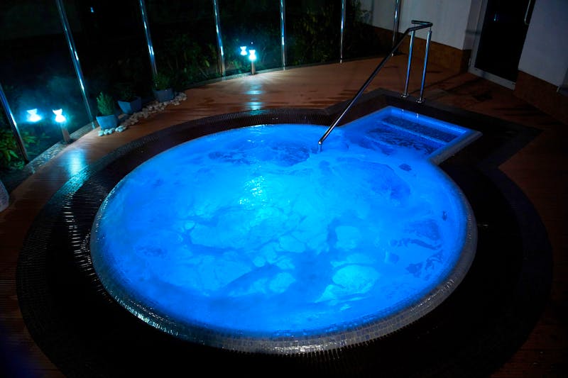 Außenwhirlpool Hotel Unitral – ©Hotel Unitral