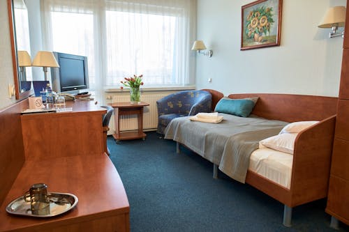 Zimmerbeispiel Einzelzimmer Hotel Unitral &ndash; &copy; Hotel Unitral