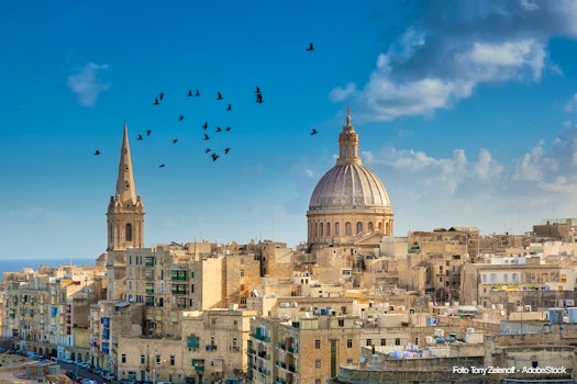 Blick auf Valletta - Hauptstadt von Malta – © Tony Zelenoff - AdobeStock