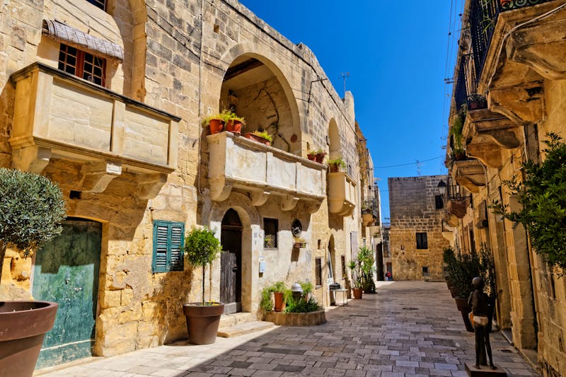 Straße in Victoria auf der Insel Gozo - ©Siekmann Ivonne - Adobe Stock