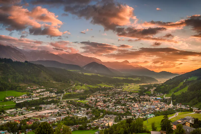 Schladming am Abend - &copy;markus6318 - AdobeStock