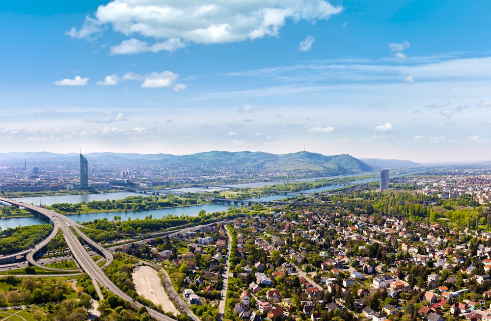 Panoramablick über Wien &ndash; &copy; Creativemarc - AdobeStock