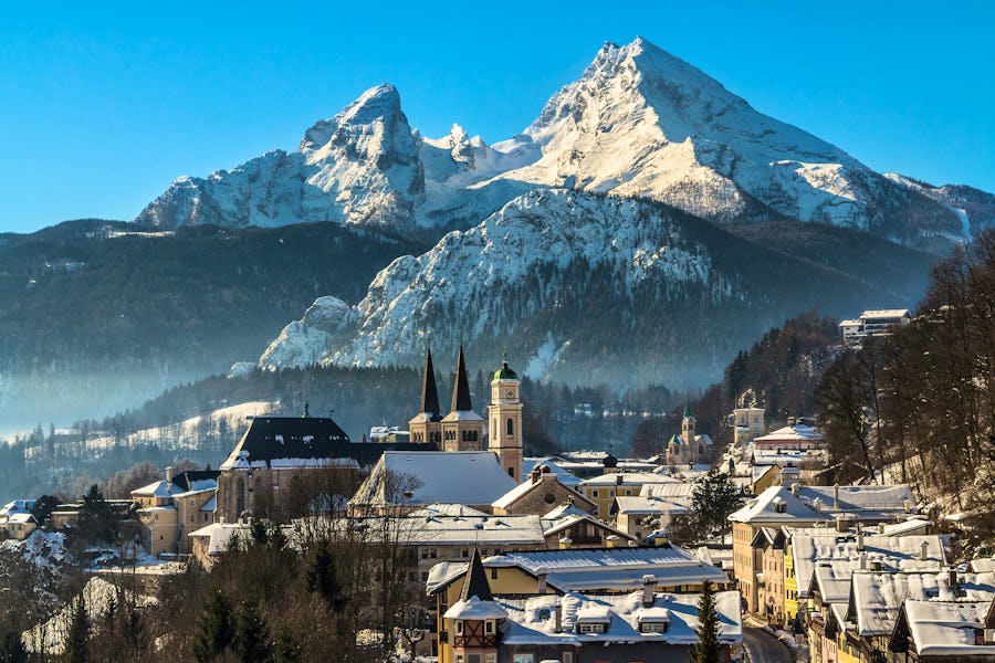 Berchtesgadener Land im Winter – © Frank - Fotolia