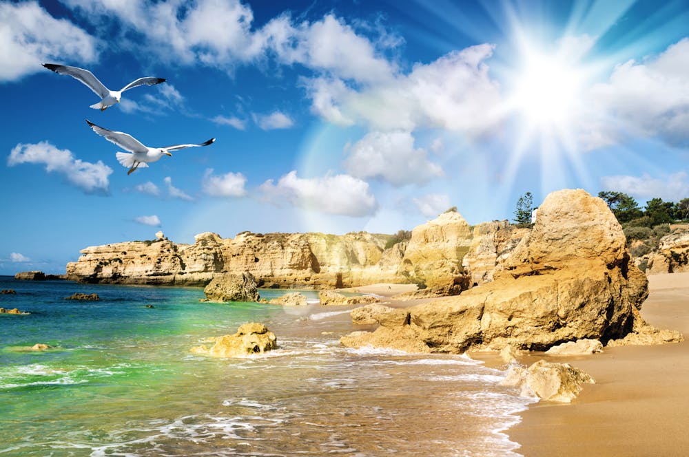 Algarve Küste im Süden Portugals &ndash; &copy; tilialucida - Adobe Stock