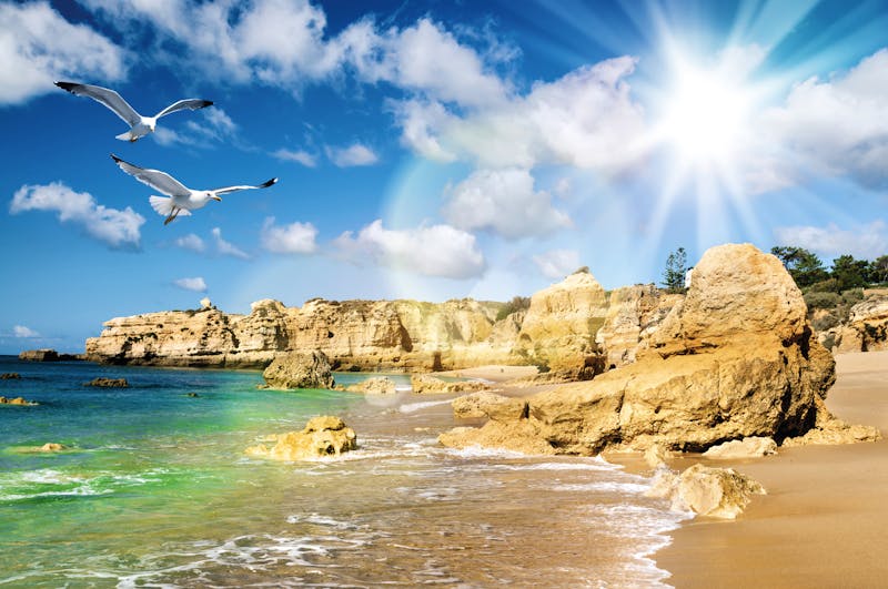 Algarve Küste im Süden Portugals - ©tilialucida - Adobe Stock