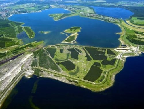 Leipziger Seenland &ndash; &copy; http://www.leipzigerneuseenland.de/sites/default/files/imagecache/detail_content_top/content/canoeing/img/grosser_goitzschesee_seelhausener_see_muldestauseeklein.jpg