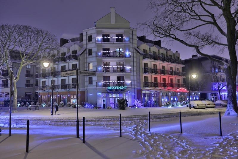 Winteransicht Villa Rezydent – ©Villa Rezydent