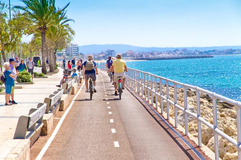 Fahrradweg in Palma de Mallorca - &copy;Jürgen Fälchle - Fotolia