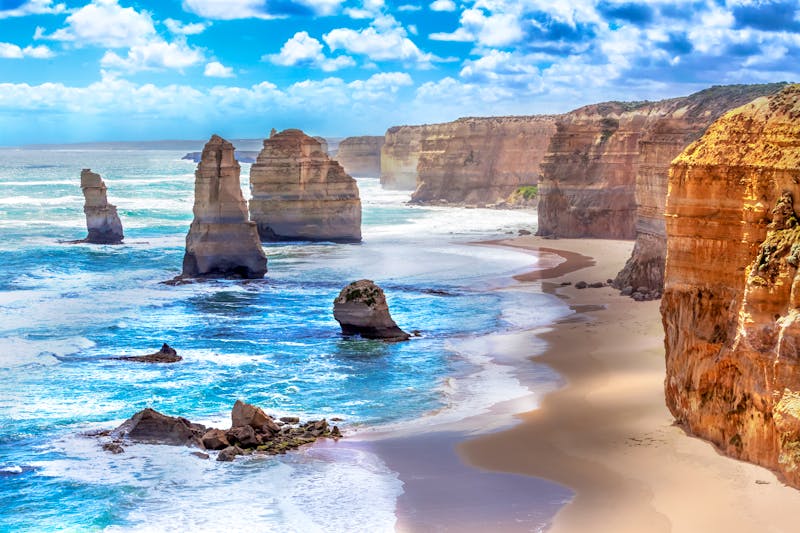 Markante Kalksäulen der Great Ocean Road - ©thakala - AdobeStock