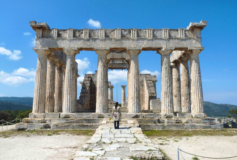 Aphaia Tempel auf der Insel Ägina - ©vik - Fotolia