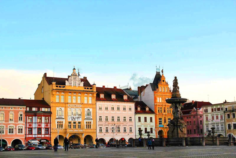 Premysl-Ottokar II.-Platz in Budweis - &copy;Eberhardt TRAVEL