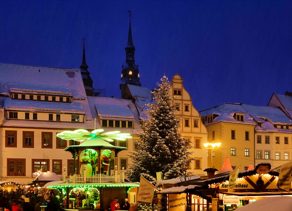 Freiberg Weihnachtsmarkt &ndash; &copy; LianeM - AdobeStock