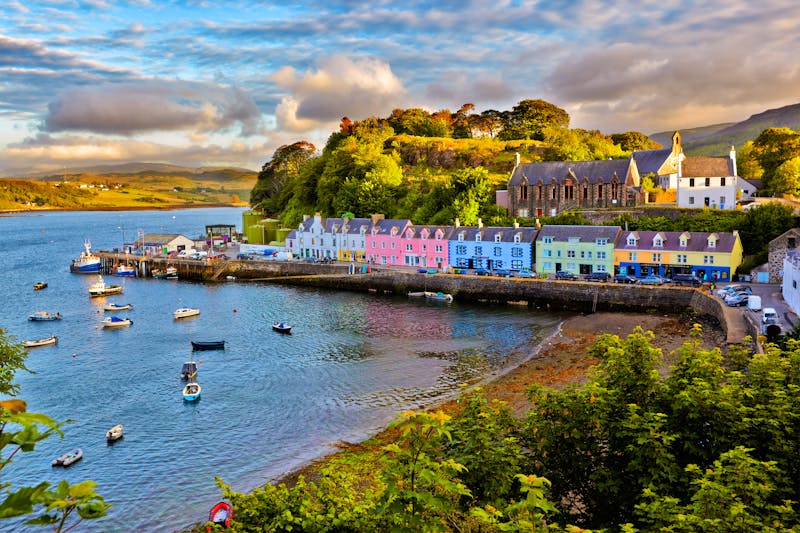 Isle of Skye - Portree - ©Nataliya Hora - Fotolia