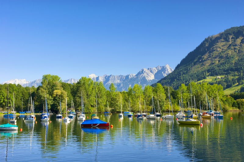 Segelboote auf dem Zeller See – Oesterreich - ©roberto222 - Fotolia
